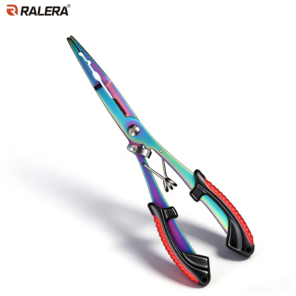 Fishing Line Cutter - RALERA Multifunktionale Angelzange | Regenbogen-Titanbeschichtung |