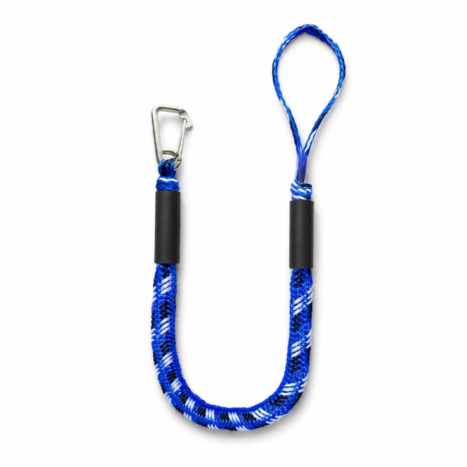 Braided Line - Bungee-Ankerleinen-Schutzhüllen, Stoßdämpfende Ankerleine mit Metallhaken, Elastische