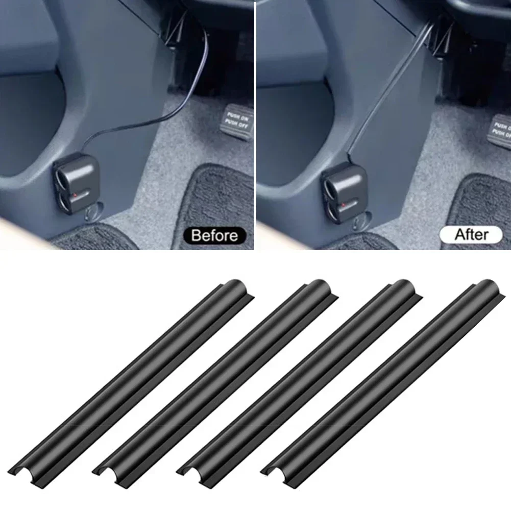 Tippet Line - 4/8 Stück Auto-Innenraum Kabelschutzhülle Versteckter Kabelschutz