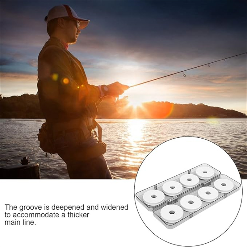 Fishing Line Spool - 8/16 Schaumstoff-Wickelbrett für Angelschnur und Draht,