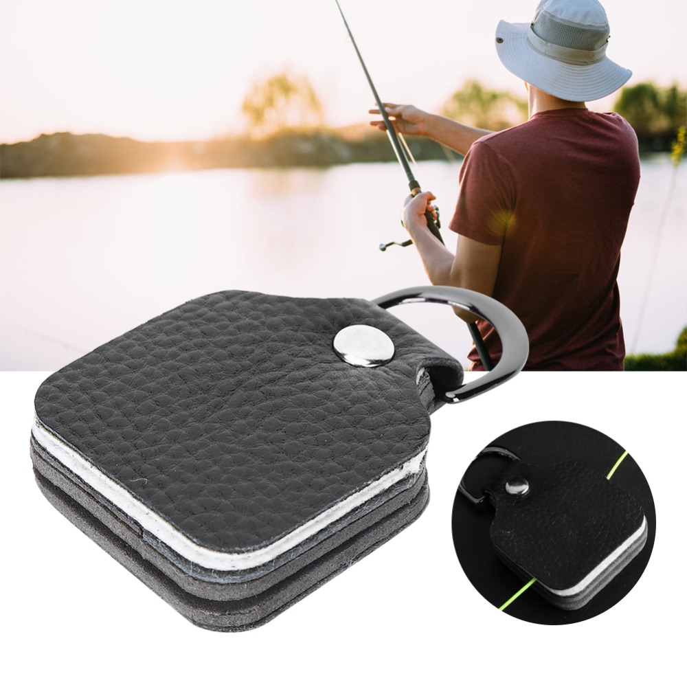 Leader Line - 2-in-1 Angelschnur-Glättgerät mit Wasseraufnahme, leichter Tippet-Glättiger