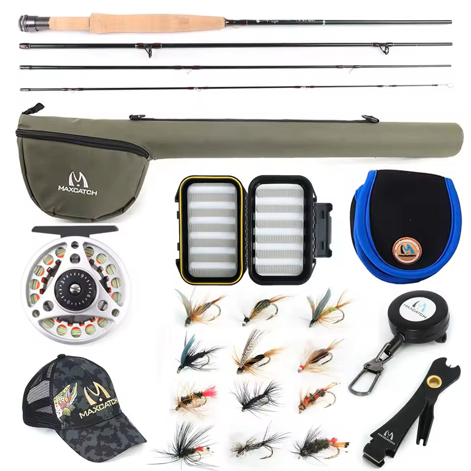 Fishing Line Box - MAXIMUMCATCH Ultralite/V-light 6ft-7.6ft 2/3wt Fliegenrute für
