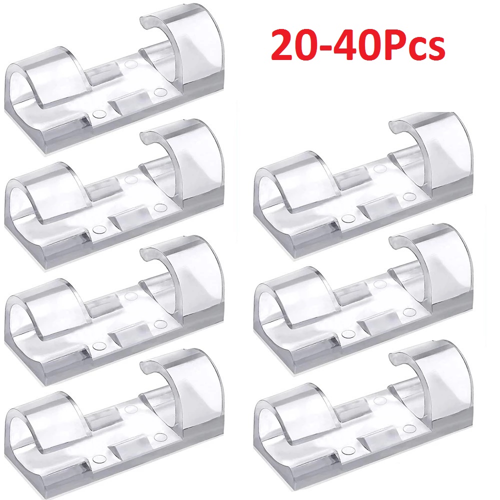 40PCS Kabel Organizer Clips Ka – Tippet Line Bewertung und Preis