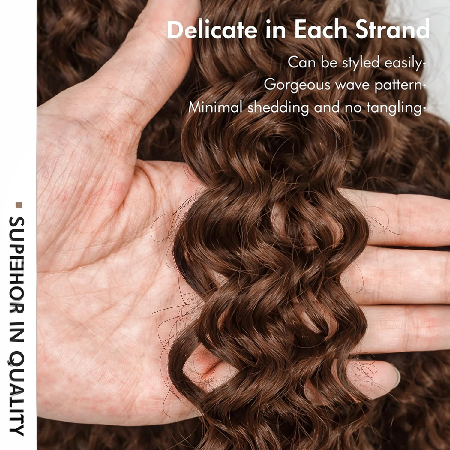 Smilegirl Deep Wave Braune Häk – Braided Line Bewertung und Preis