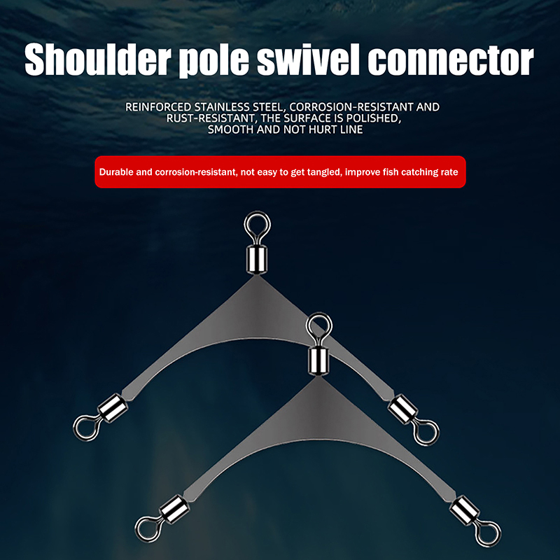 10 Teile/los 3 Weg Wirbel Stec – Saltwater Line Bewertung und Preis
